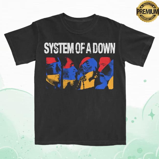 Official System Of A Down Clothing Merch Store Shop System Of A Down Photo Collage Tees SystemOfADown