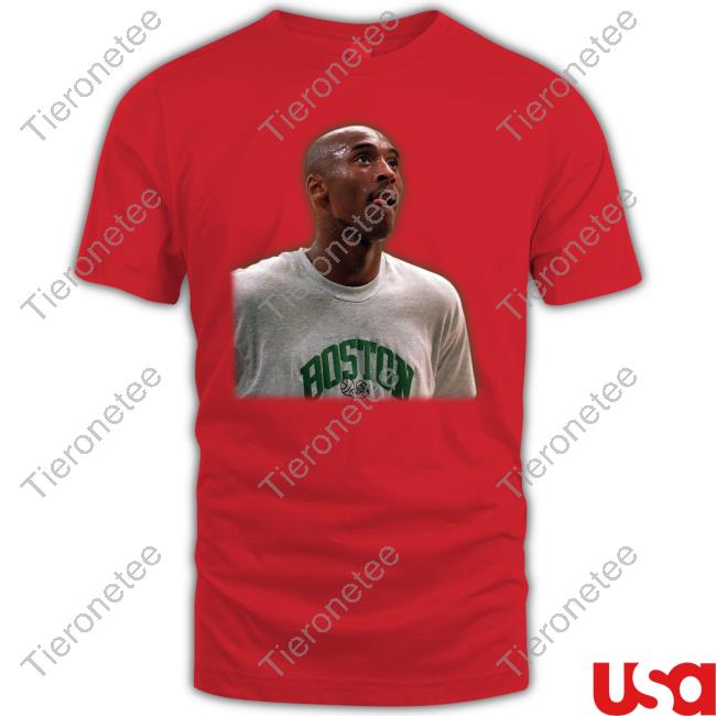 Jayson Tatum Wearing Kobe Bryant In Celtics Gear T Shirt Celtics Lakers