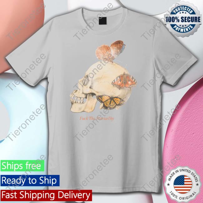 Fuck The Patriarchy Skull Crewneck Sweatshirt