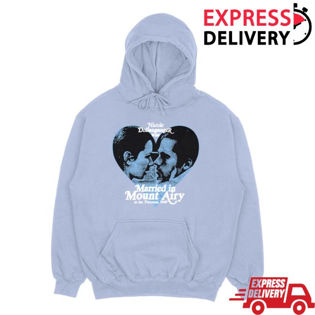 Official Nicole Dollanganger Merch Married In Mount Airy Poconos 1969 Hoody