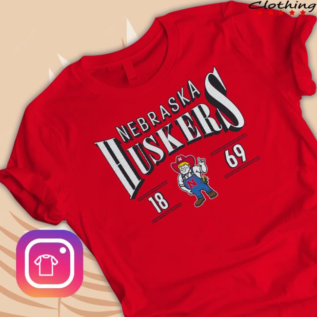 Nebraska Huskers Along The Shadow Tri-Blend Shirt