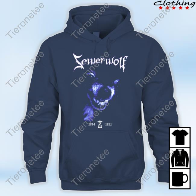 Frank Iero Merch Sewerwolf T-Shirt