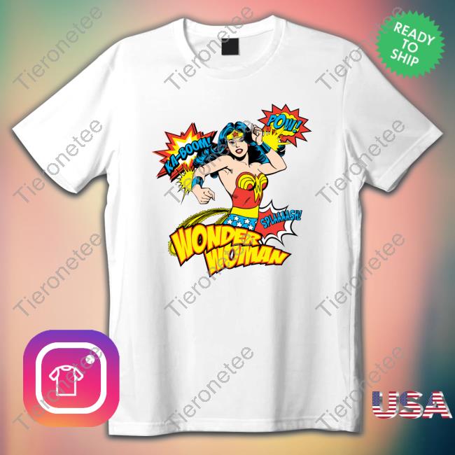 Official Dc Comics Retro Wonder Woman Shirt