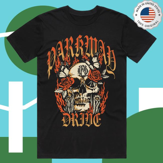 Official Parkwaydrivemerch Parkway Drive Merch Skull Roses Tee