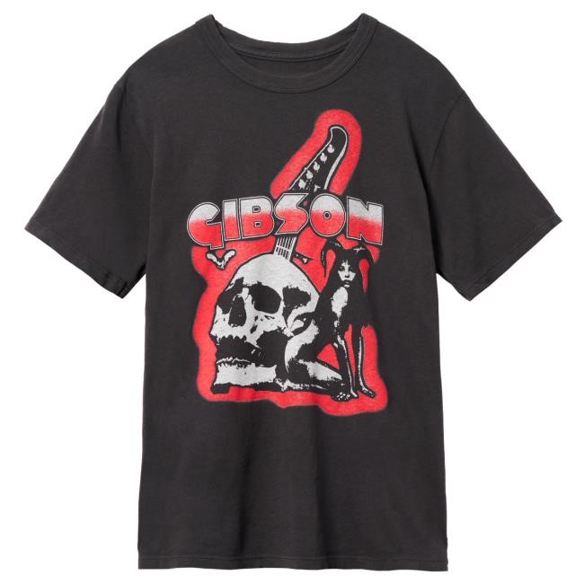 Imogene + Willie X Gibson "Gibson Skull" Tee New T-Shirt