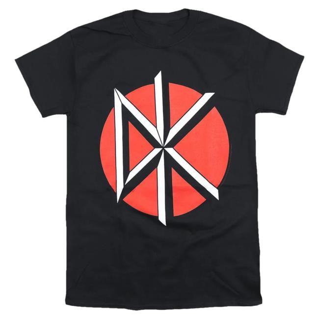 Hello Merch Dead Kennedys DK Logo Black Tshirt (Front Print Only) HelloMerch
