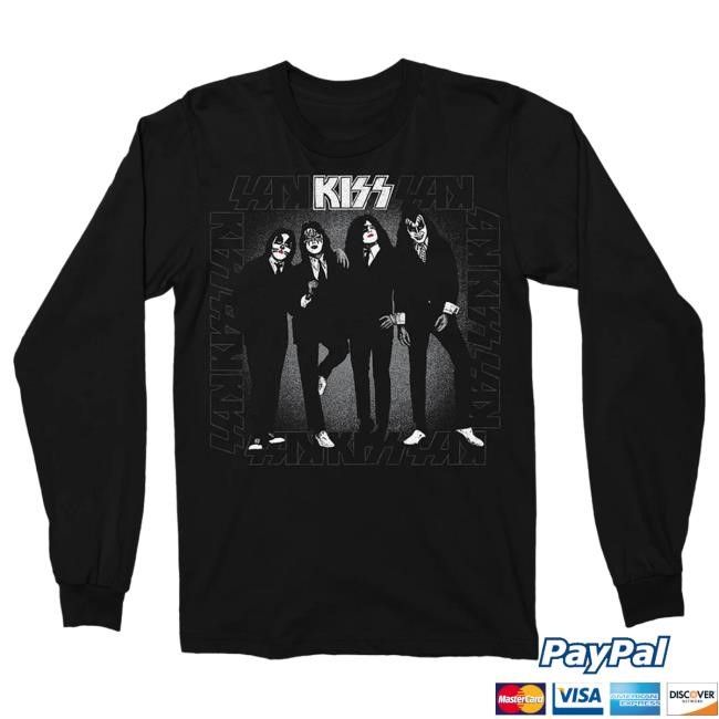 Kiss Dressed to Kill Long Sleeve Shirts Kiss Band Official Merch Store