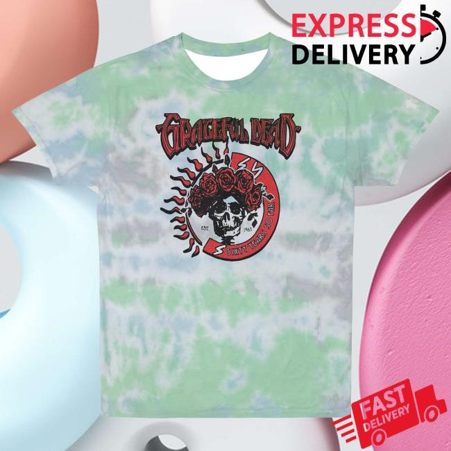Grateful Dead 60Th X Tgr Dead Of The Dawn Tie-Dye Top Shirt - Slushy