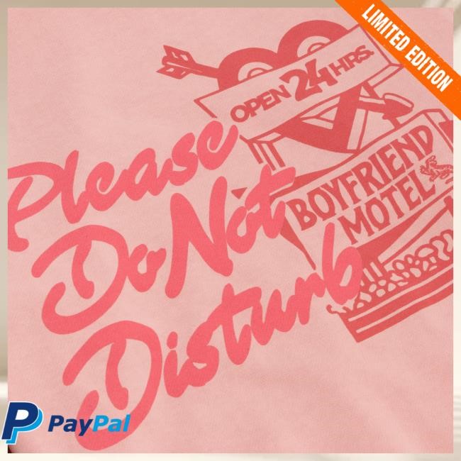 Official Iamunwell Boyfriend Motel Popover Hoodie