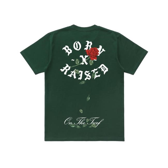 Born X Raised Red Rose Rocker S/S Tee Born X Raised Merch