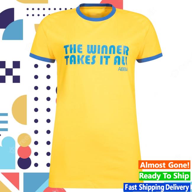 ABBA The Museum Merch Shop The Winner Takes It All New Shirt