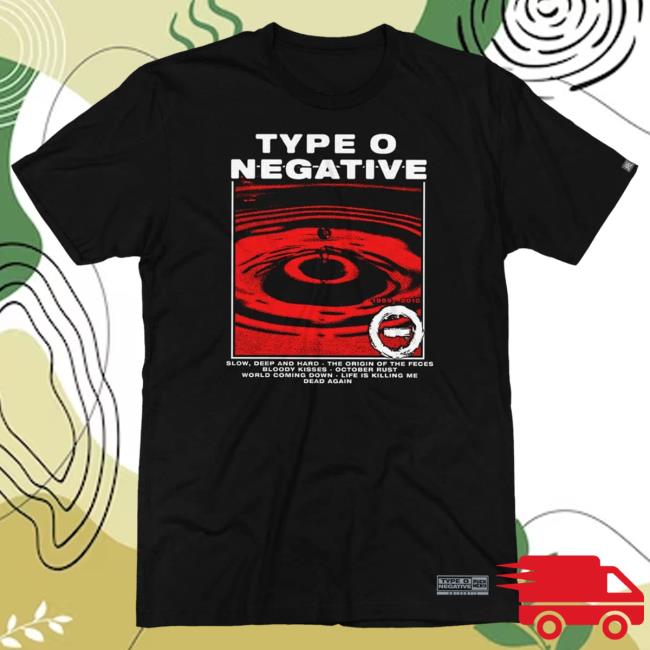 Type O Negative 'Discog' Hockey Tee Shirt