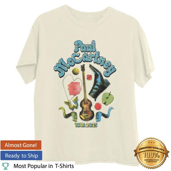 Official Paul Mccartney Store Got Back Icon New Shirt