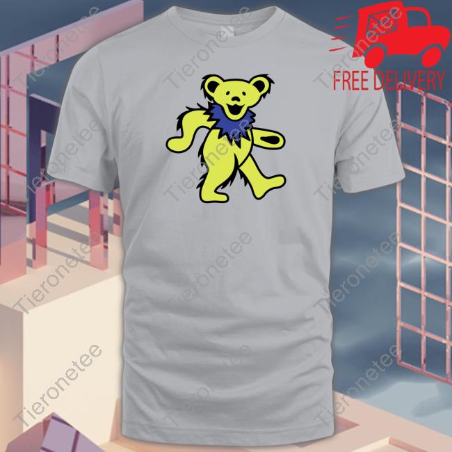 Official Grateful Dead Classic Navy With Yellow Bear Cap