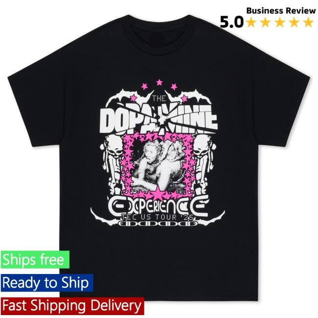 Official Lil Tecca Merch Store The Dopamine Experience Us Tour Tees