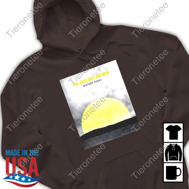 Official The Gaslight Anthem Merch The Gaslight Anthem History Book T Shirts