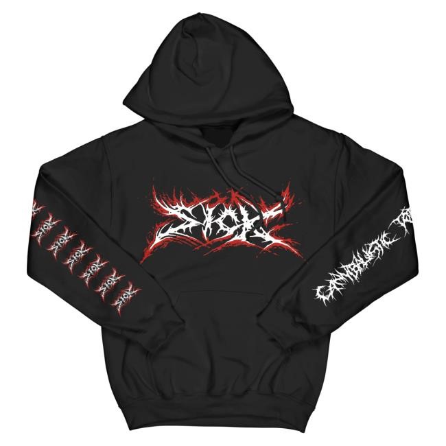 Official Reality Fade Merch Store Sick 'Cannibalistic Torment' Hoodie