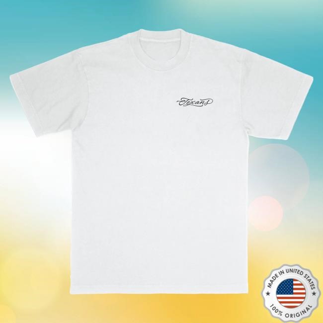 Official Born X Raised Merch Store Born X Raised + Texans Fine Line Top Shirt: White