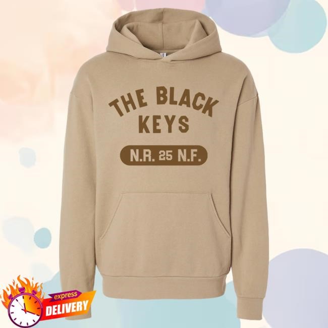 Official Black Keys Store The Black Keys NRNF Sandstone Attractive Hoodie