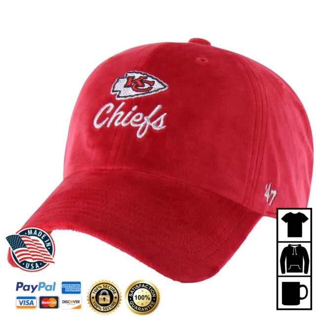 Kansas City Chiefs NFL Football '47 Red Spirited Clean Up Hat