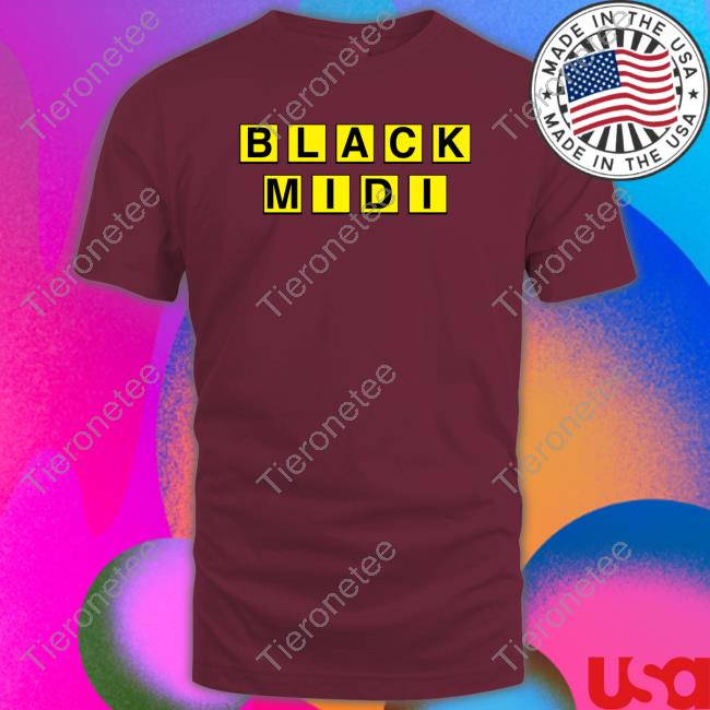 Official Black Midi Waffle House Hoodie
