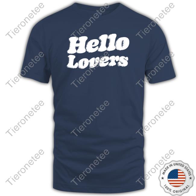 Official Niall Horan Merch Hello Lovers Logo Crewneck