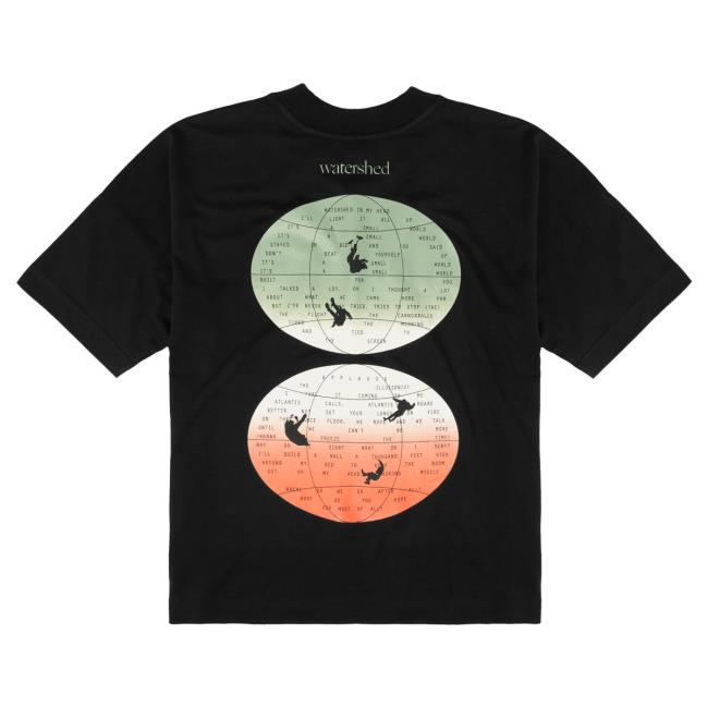 Official Giant Rooks Black Watershed Tee