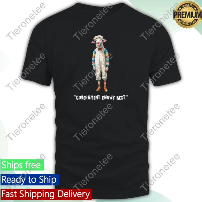 Official Forbidden Clothes Government Knows Best T Shirt Black