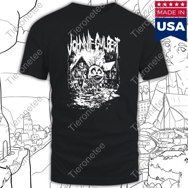 Official Johnnie Guilbert Merch Haunted House Tee
