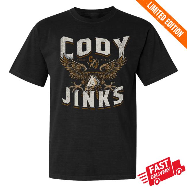 Official Cody Jinks Merch Store Cody Jinks Cj Eagle T-Shirt Cody Jinks Apparel Clothing Shop CodyJinks