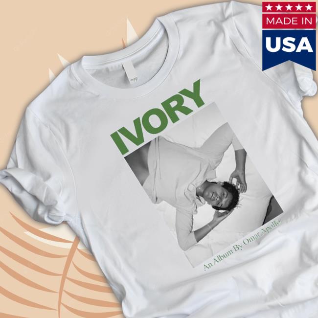 Omar Apollo Ivory Album Photo T-Shirt