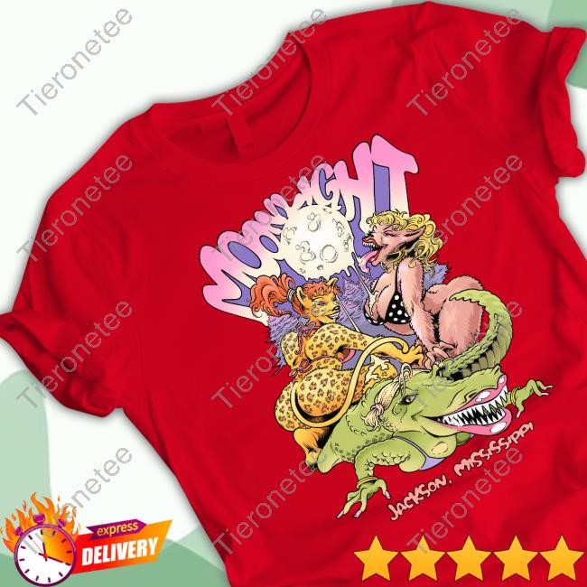 Official Moon Light Jackson Mississippi T-Shirt