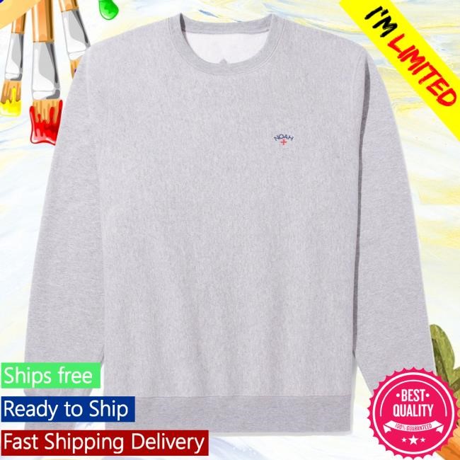 Noah NYC Fleece Classic Crewneck Vintage Archive Sweatshirt Downtown Retro Sweatshirt Fleece Classic By Noah NYC
