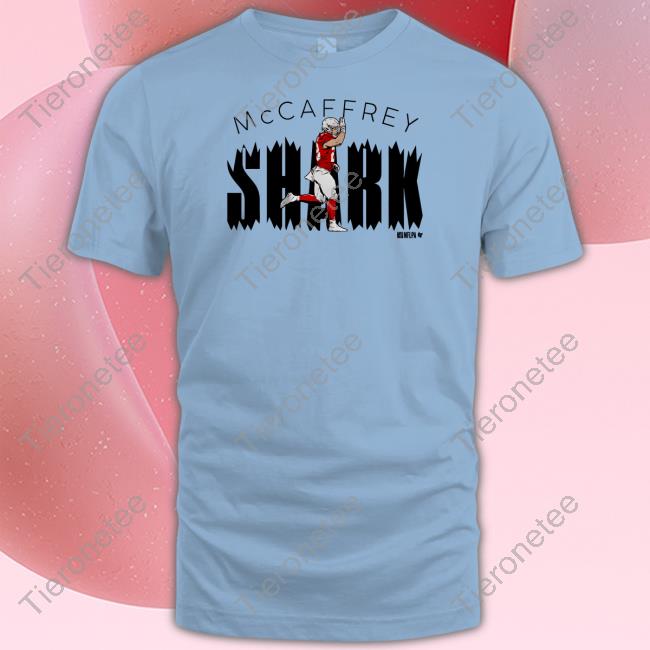 Breakingt Merch Christian Mccaffrey San Francisco Shark Sweater