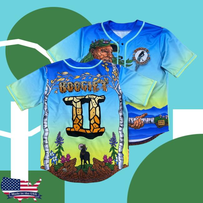 Official Boogie T Merch Boogie T - On The Rocks Ii - Day Baseball Jersey Popover Shirt