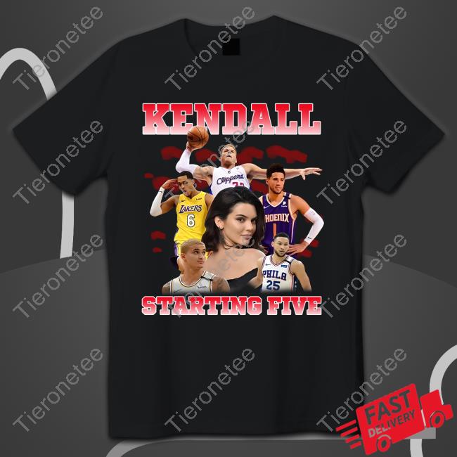 Kim Kardashian Kendall Starting Five Tee Shirt Kendall Jenner