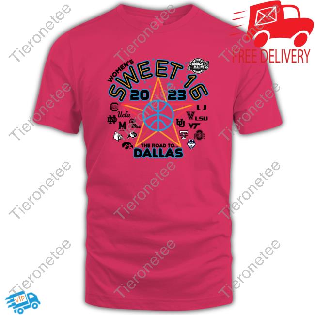 Official Blue 84 2023 Women's Basketball Tournament March Madness Sweet 16 Sweatshirt