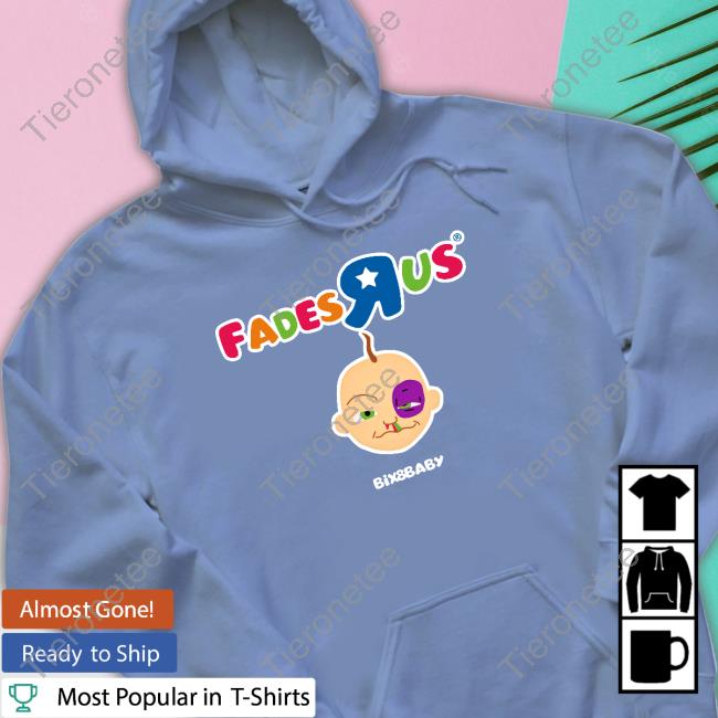 Official Fades R' Us Bix8baby Long Sleeve T Shirt Official Abg Neal Merch Fades R' Us Bix8baby Shirt