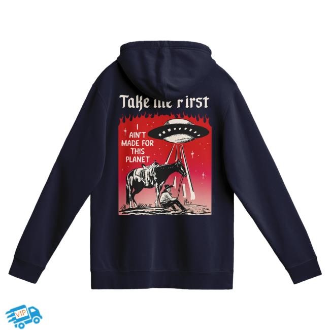 Official Beautiful Bastard Merch Store Philip DeFranco Take Me First - Hooded Sweatshirt