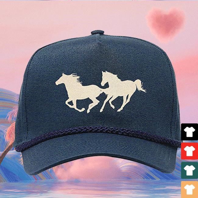Kings Of Leon Shop Official Merch Clothing Mustang Dad Cap (Navy)