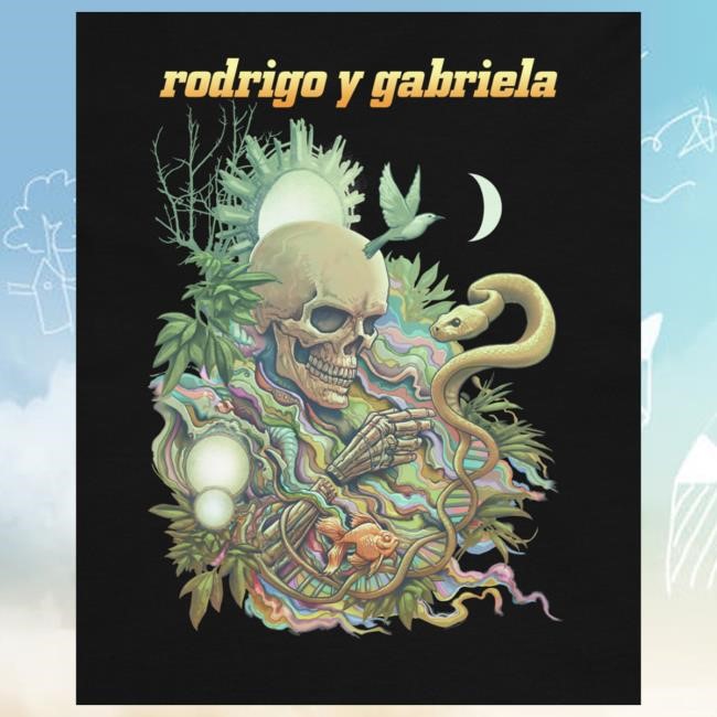 Official Rodrigo Y Gabriela Merch Rodgab Evergreen Tees