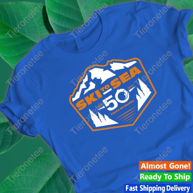 Official Ski To Sea 50 Years Of Racing Shirt