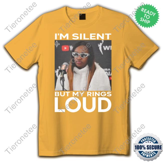 Chris Williamson Jackie Young I'm Silent But My Rings Loud T-Shirt