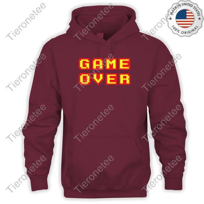 Official Keith Gill Game Over Retro Video Games Gaming Tee