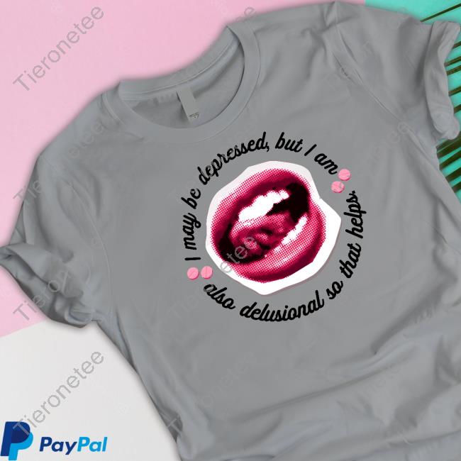 Official Bonfire Shop I May Be Depressed But I Am Also Delusional So That Helps Cap Imani Barbarin
