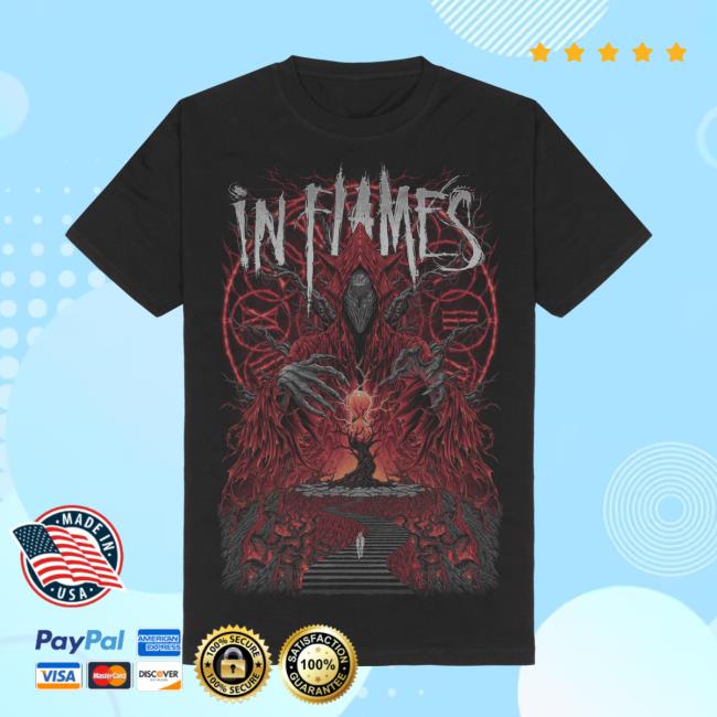 Official In Flames Shop Merch Mother Time Tee Shirt