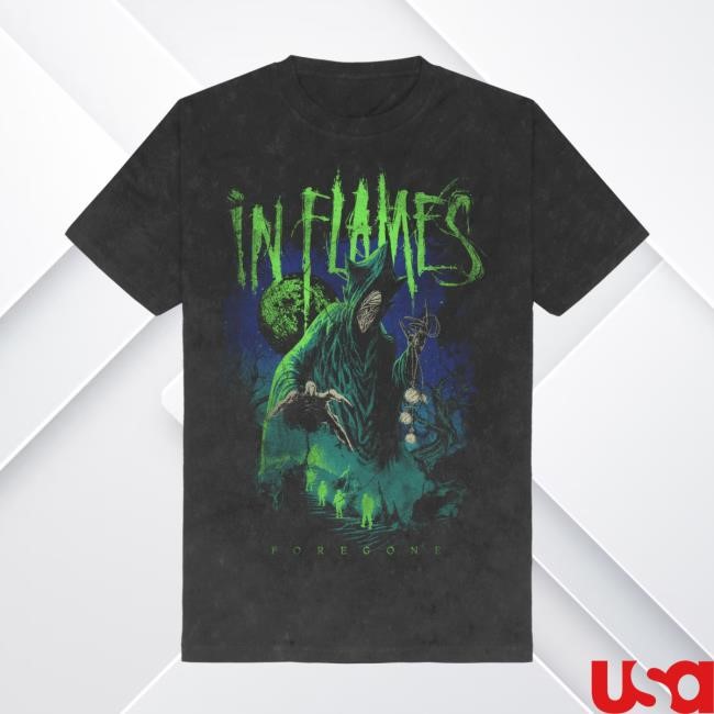 In Flames Foregone Vintage Short Sleeve Tee In Flames Merch Shop
