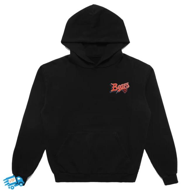 Official Born X Raised Apparel Born X Raised + Bears Pro Script Shirt: Black NFL 2025 Kickoff