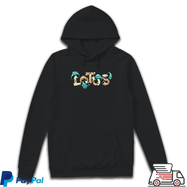 Official Hiline Lotusvibes Merch Lotus Mushroom Hoodie