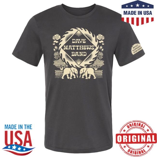 Official Dave Matthews Merch Store Shop Dave Matthews Band DMB x Reteti Elephant Sanctuary Popover Shirt